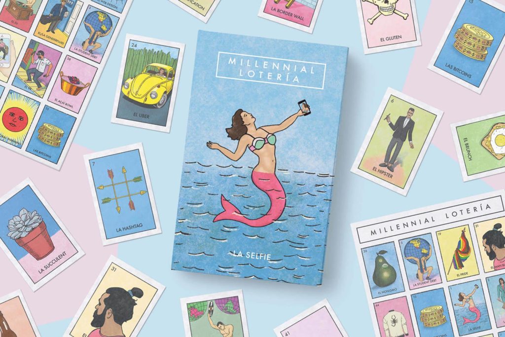 La moderna: Millennial Loteria