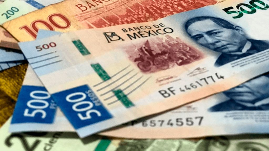 Billetes de pesos mexicanos