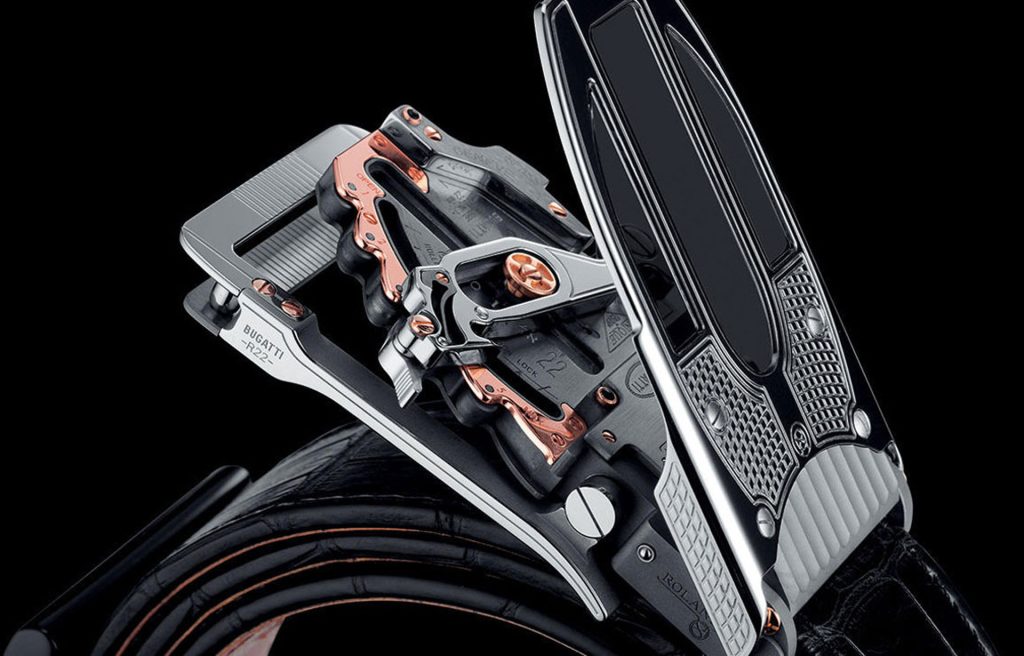 La hebilla de cinturón de Bugatti