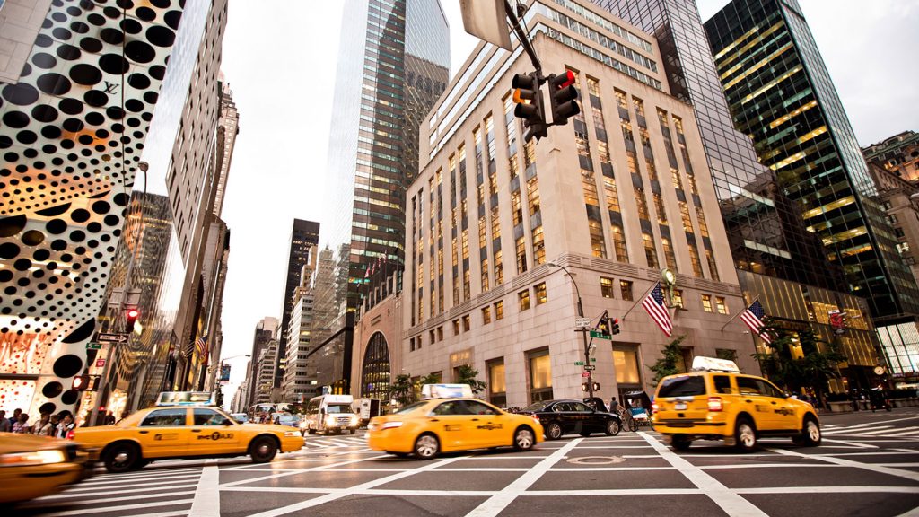 La Quinta Avenida en Nueva York