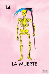 La muerte Loteria mexicana